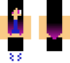 cute purple and blue