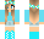 cuteee girl that's blue