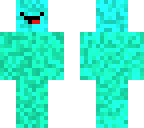 cyan blob