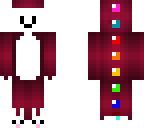 edit of red bear bunny