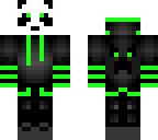 green panda