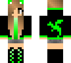 lime dragon girl