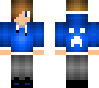 normal guy with blue hoodie