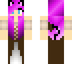 pink villager cat