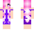 purple dress and swimsuit