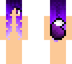 purple hair wolf base
