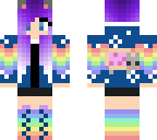 purple haired nyan cat
