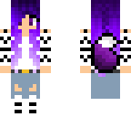purple wolf girl