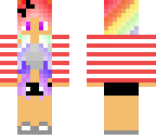 rainbow girl