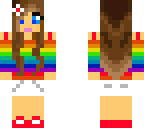 rainbow girl