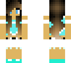 re edit of teal girl skin