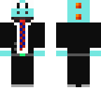 red and blue yoshi suit tie