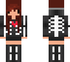skeleton girl