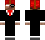 swimming herobrine