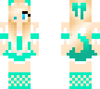 teal catgirl