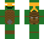 the orange ninja turtle