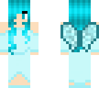 water fairy pixel wings