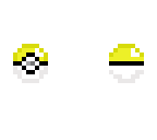 yellow pokeball