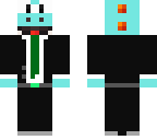 yoshi suit with green tie