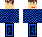 blue checker