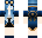 blue girl edit