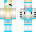 blue hello kitty