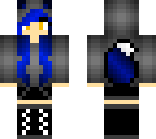 blue wolf girl
