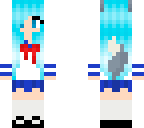 blue wolf yandere sim girl