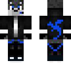 dragonskull_z blue wolf skin