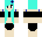 emo bikini girl
