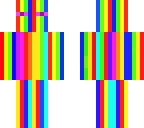 enderman rainbow