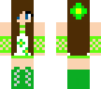 green girl