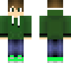 green hoodie boy