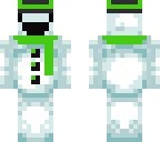 green snowman