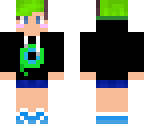 jack in a mini skirt