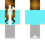 me in minecraft v2 cyan coat