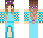 me irl with a braid and dress