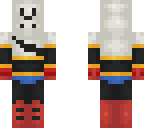 papyrus the skeleton-dead