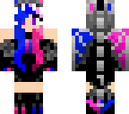 pink and blue dragon