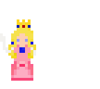 princess peach pixel art