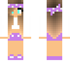purple bandana tomboy