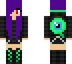 purple haired jacksepticeye girl