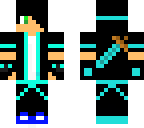 shy boy with a sword