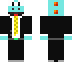 yoshi in suit with whit shirt and yellow tie