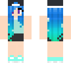 blue girl