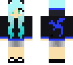blue girl