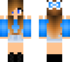 blue girl