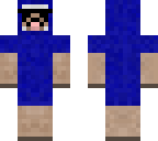blue sheep with shades