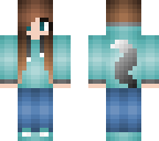 blue wolf girl