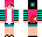 cat beret girl
